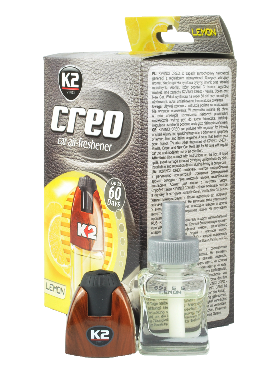 

Ароматизатор лимон K2 Creo Brown 8 мл (V302)