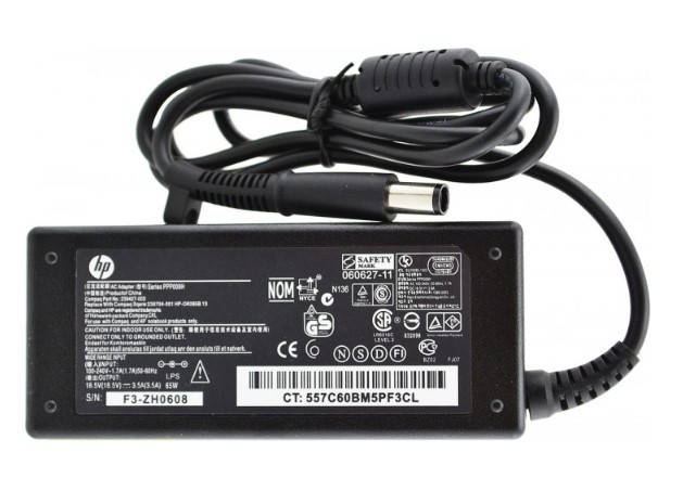 

Блок Питания HP (18.5V 3.5A 65W) 7.4x5.0 мм., Pavilion dv3-2155