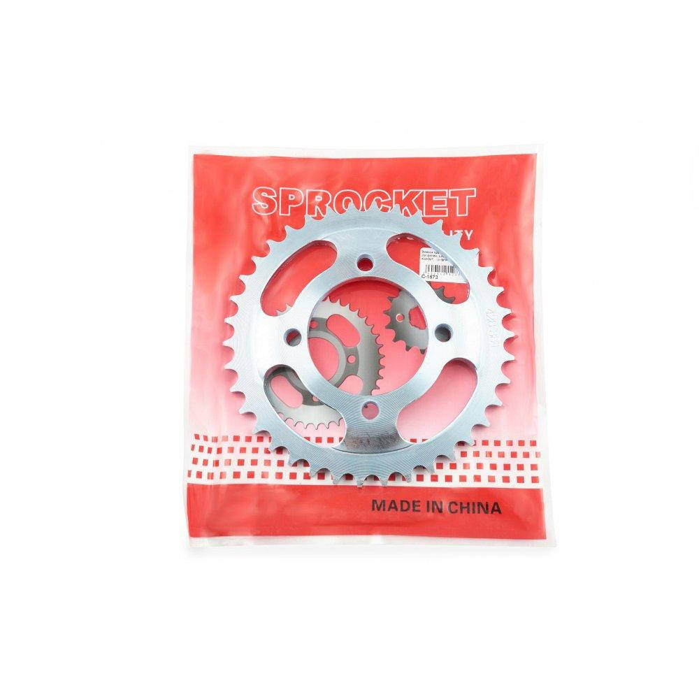 

Звезда трансмиссии задняя на мотоцикл Zongshen Lifan 125/150 428-38T