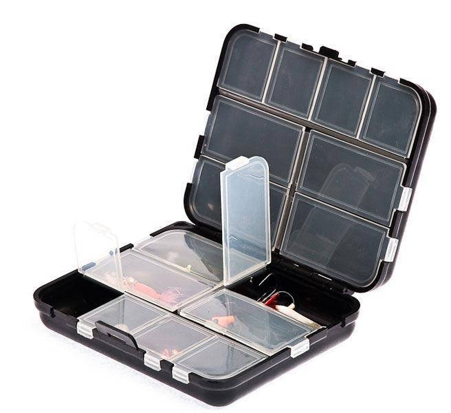 

Коробка для снастей Акватек 2416 двойная 16 ячеек (для мушек, мормышек, мелких блёсен, микроджигов )