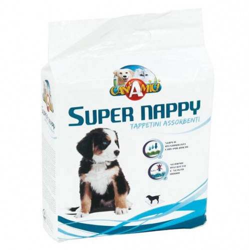 

Пеленки для собак 60х60см Super happy, упаковка - 50 штук