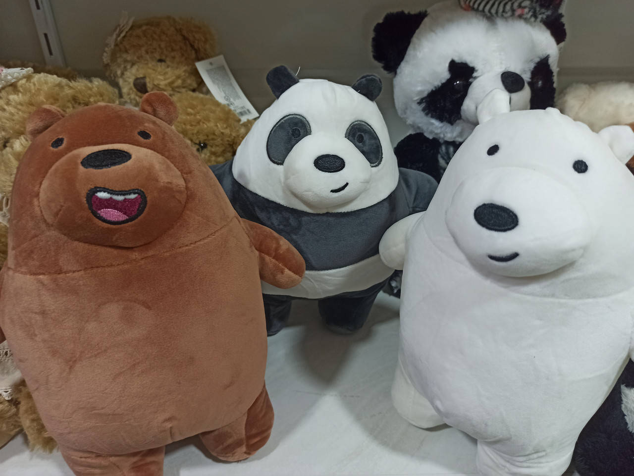 

Мягкая игрушка Вся правда о медведях (We Bare Bears) ,30 см