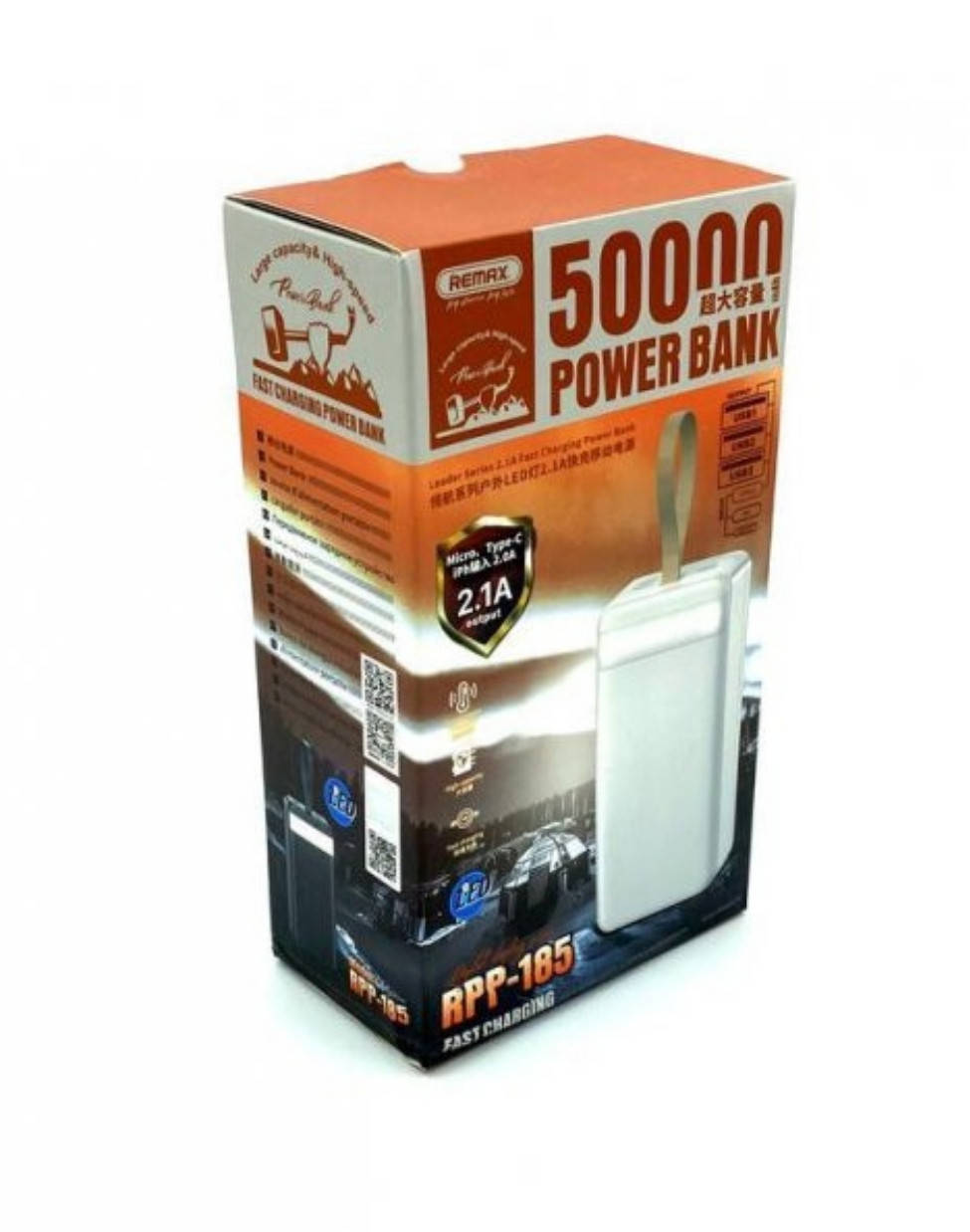 

Внешний аккумулятор Power Bank Remax 50000 mAh