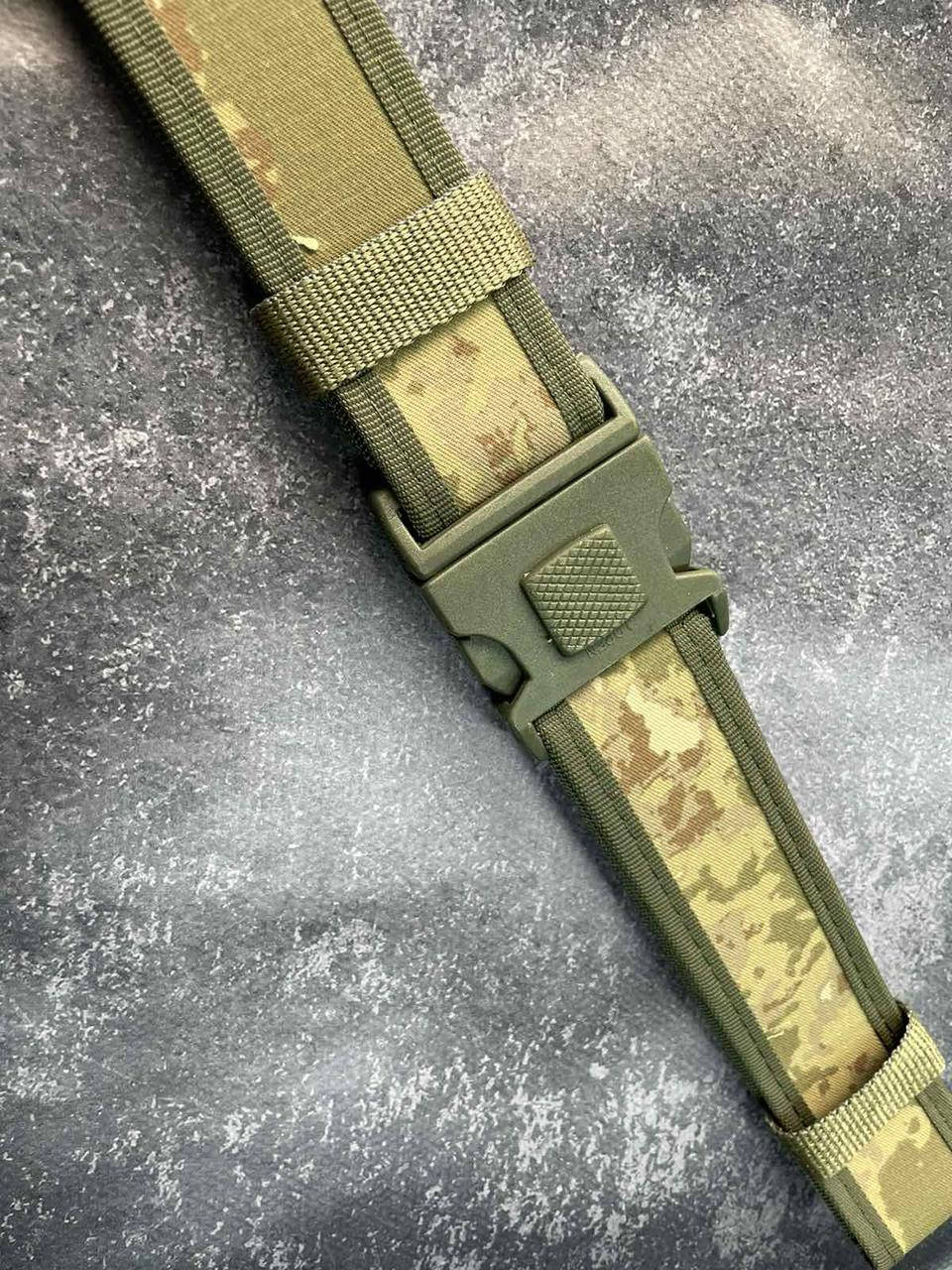 

Тактичний пояс - Тактический, военный ремень для штанов ВСУ ( Камуфляж )