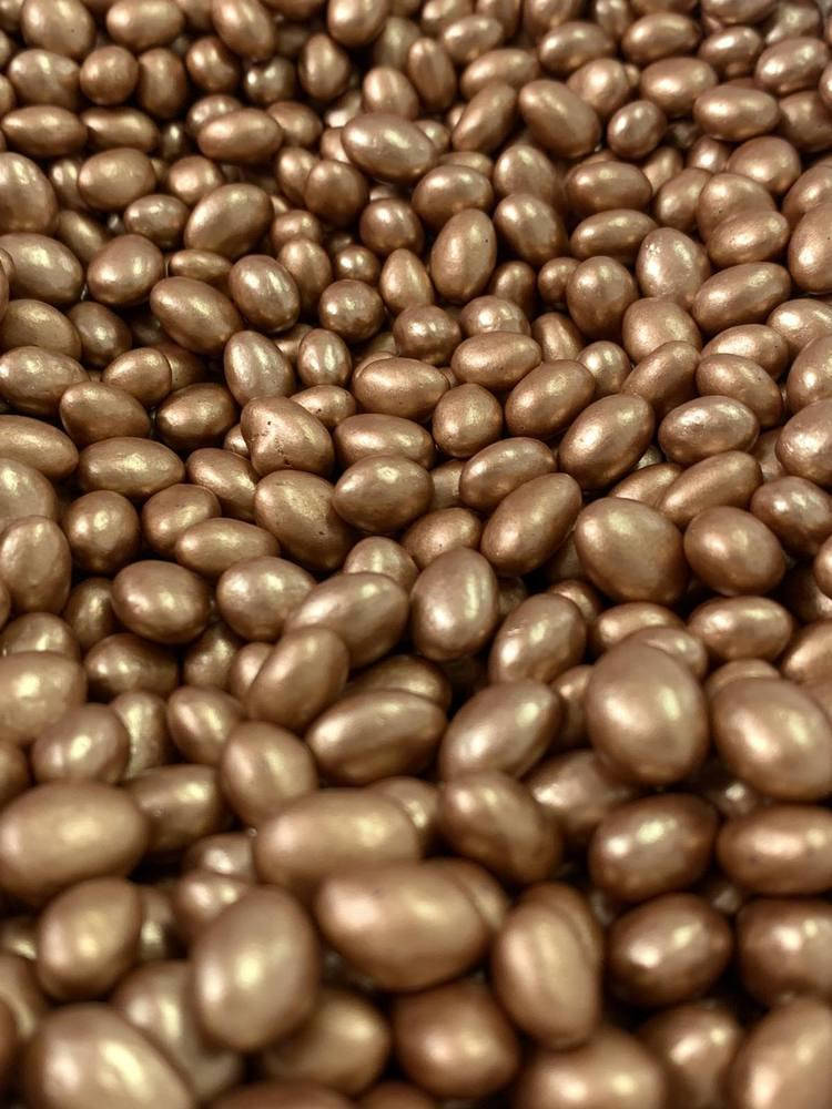 

Воздушный рис в белом шоколаде в форме "капли" (5-8мм), бронза (25 г)