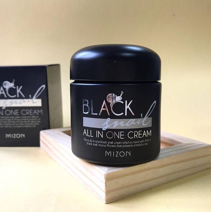 

Крем с экстрактом черной улитки Mizon Black Snail All In One Cream