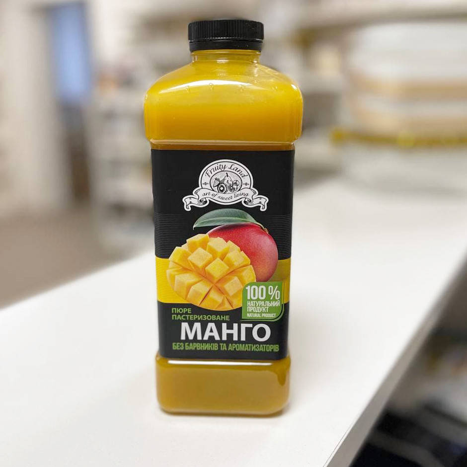 

Пюре пастеризированное FruityLand (Украина) Манго, 1 кг.