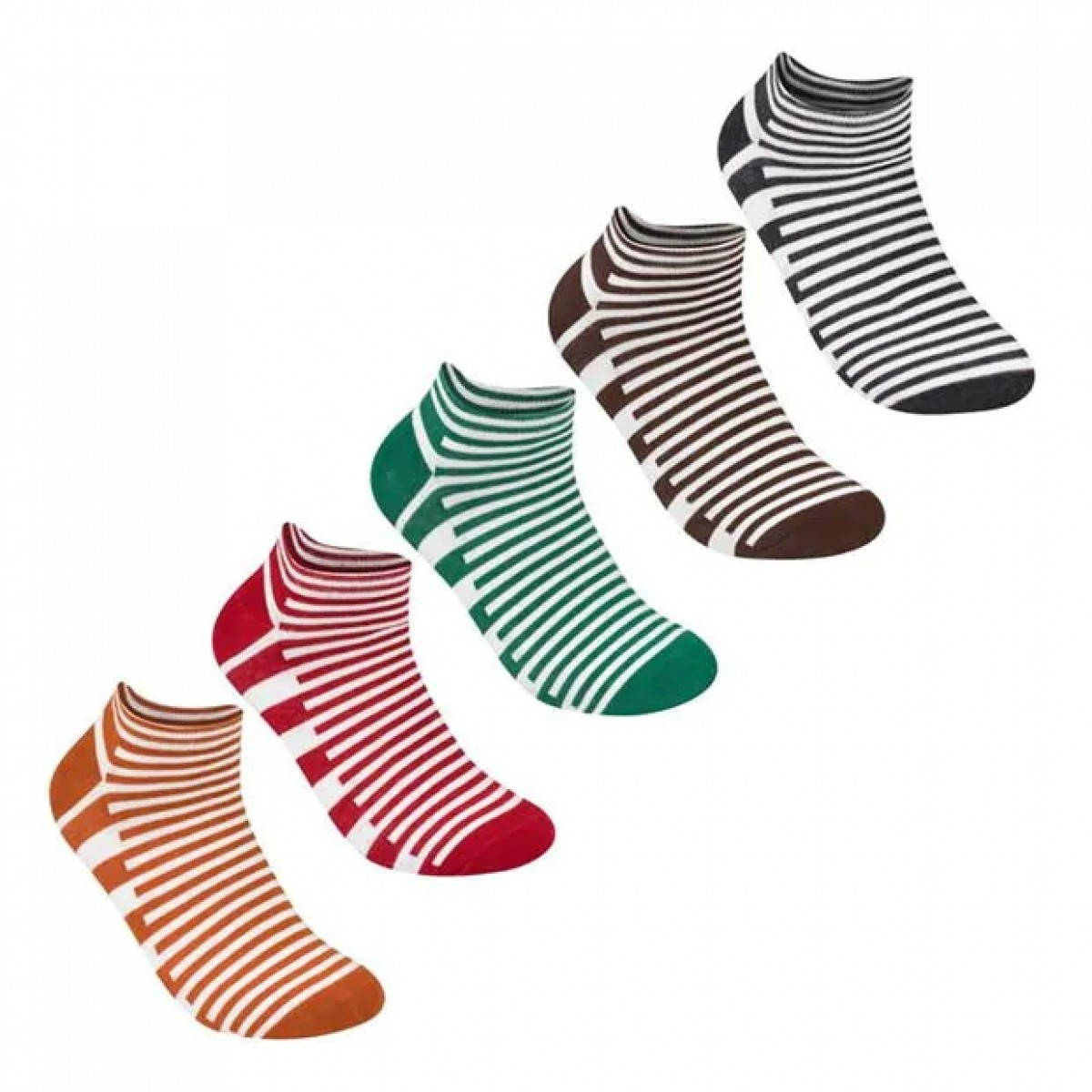 

Носки Lee Cooper 5 Pack Stripe Trainer Multi - Оригинал
