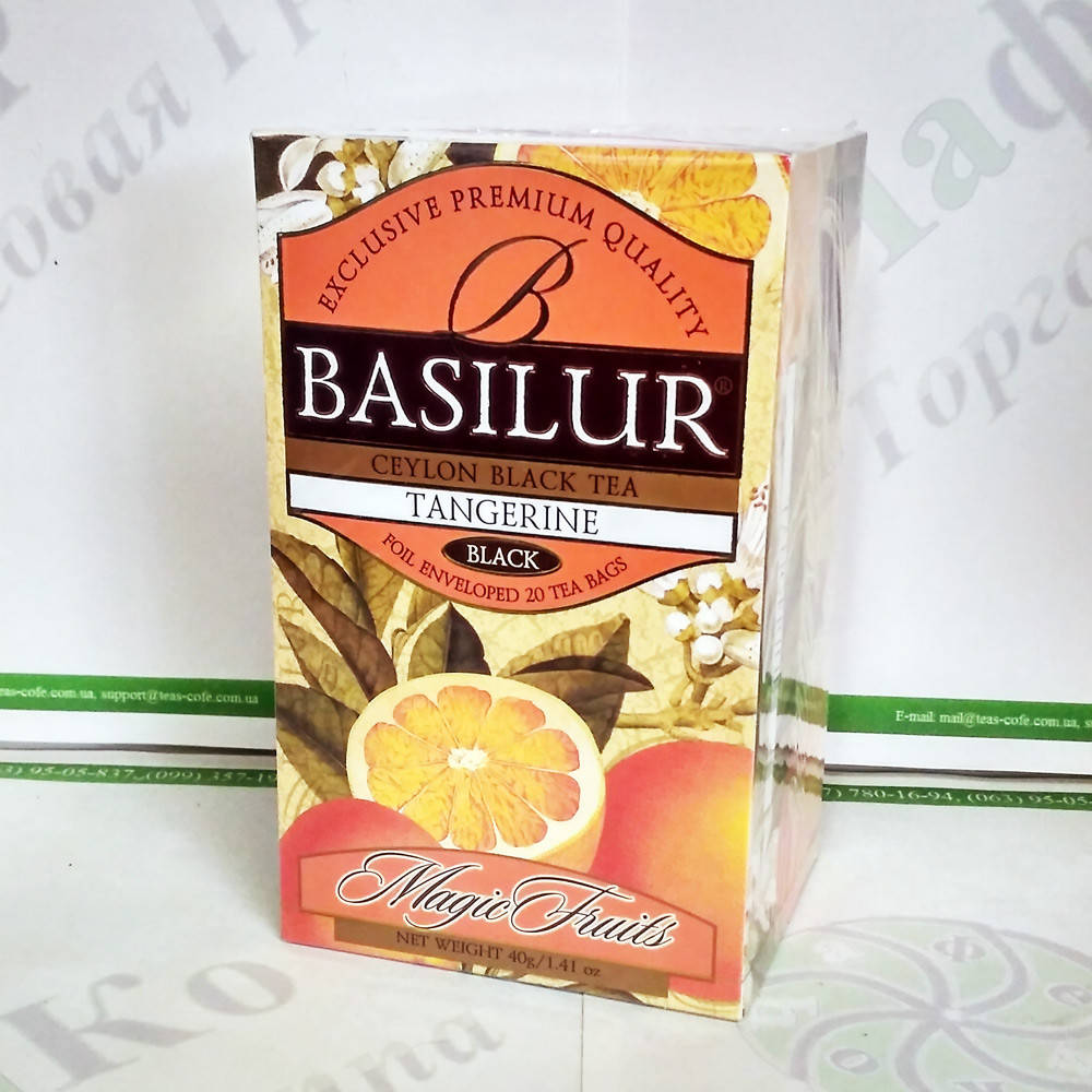 

Чай Basilur Мандарин (Магические фрукты) черн. 20*2г