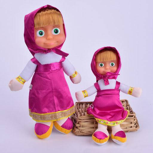 

Мягкая игрушка кукла маша из мультфильма "Маша и Медведь" - 29 cм