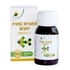 

Рыбий жир (Экосвит Ойл) 60 капсул.Элексир