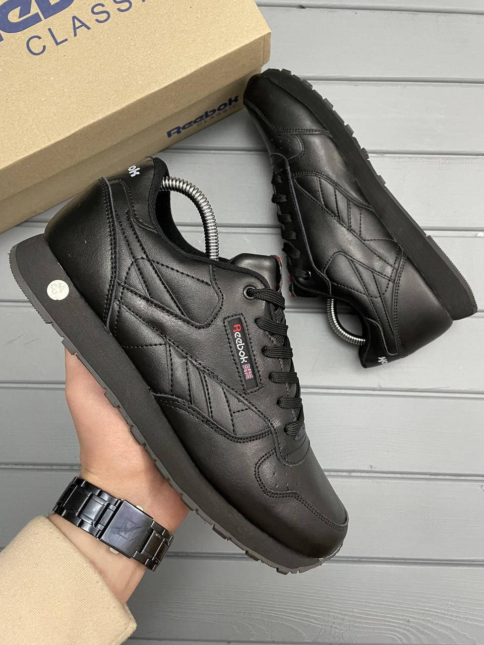 

Кроссовки Reebok Classic BLACK, Черный