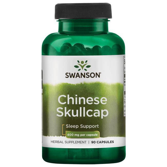 

Китайский шлемник , Swanson, Full-Spectrum Chinese Skullcap, 400 мг, 90 капсул