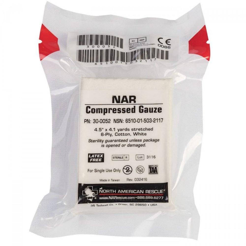 

Бинт для тампонады NAR Compressed Gauze
