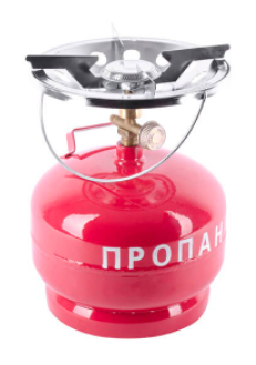 

Комплект газовый кемпинговый 5 л. INTERTOOL GS-0005