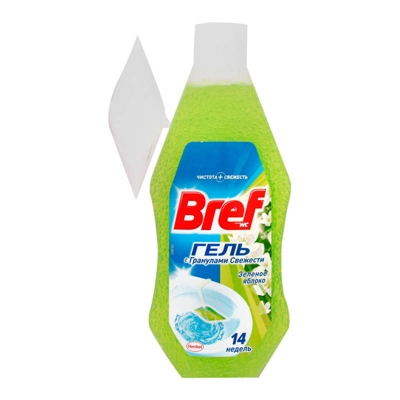

Гель з корзинкою Bref WC 360 мл. Зелене Яблуко