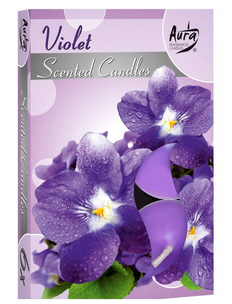 

Ароматические свечи-таблетки BISPOL "Фиалки"