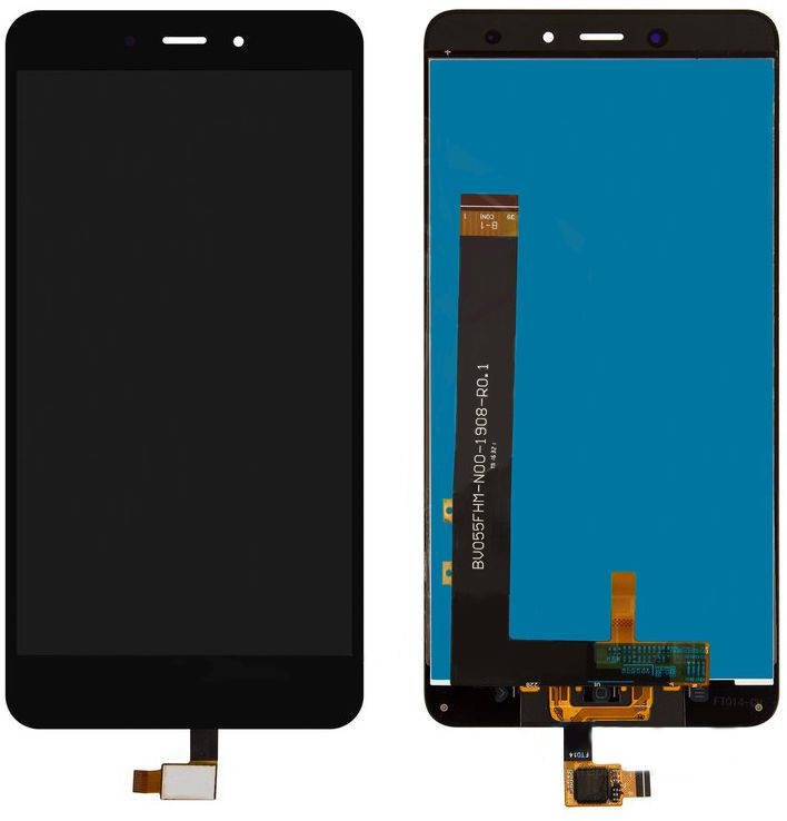 

Дисплей Xiaomi Redmi Note 4 черный (LCD экран, тачскрин, стекло в сборе)