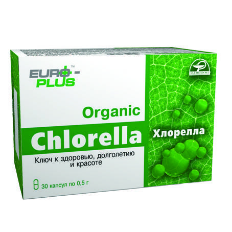 

Водоросль хлорелла Chlorella 30капс