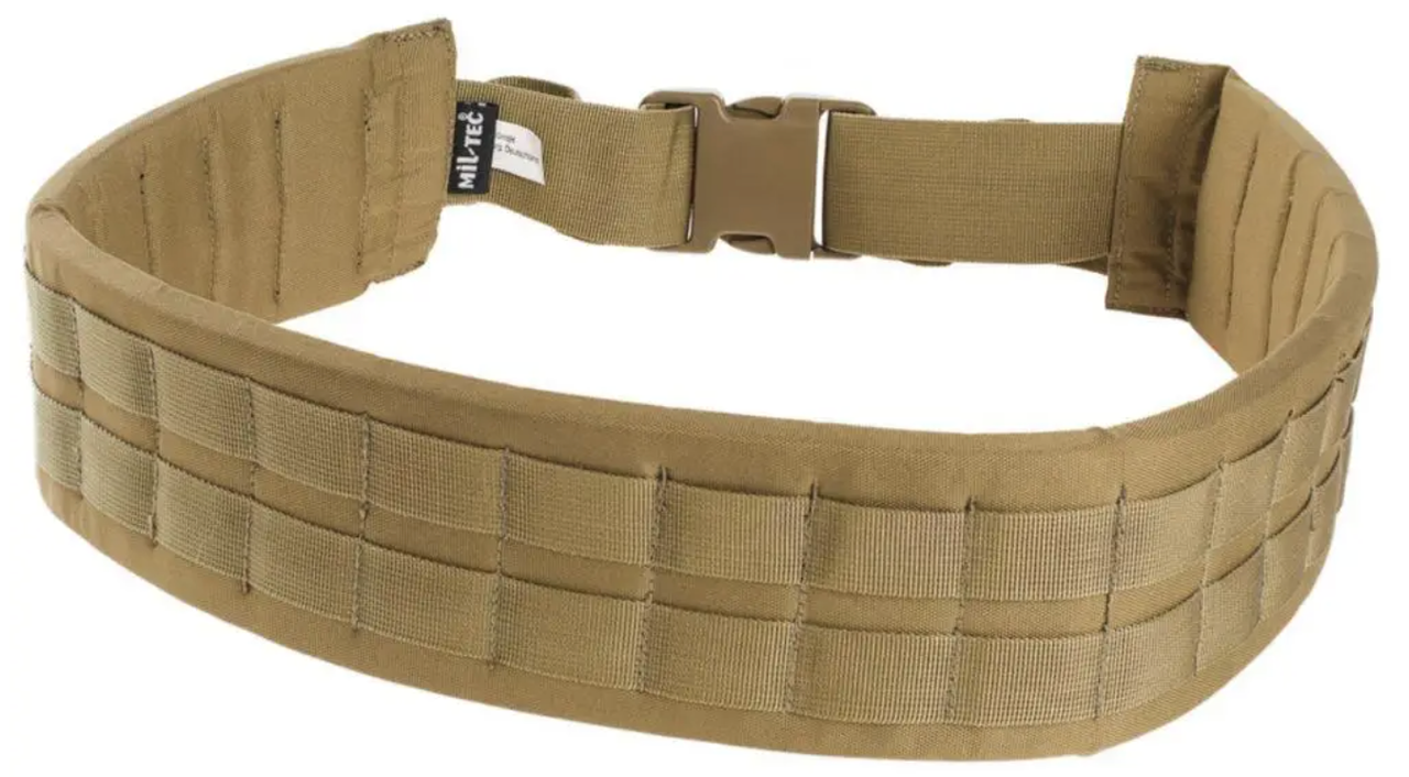 

Тактический ремень Mil-Tec, ремень тактический модульный, tactical belt molle размер 52-56, Койот