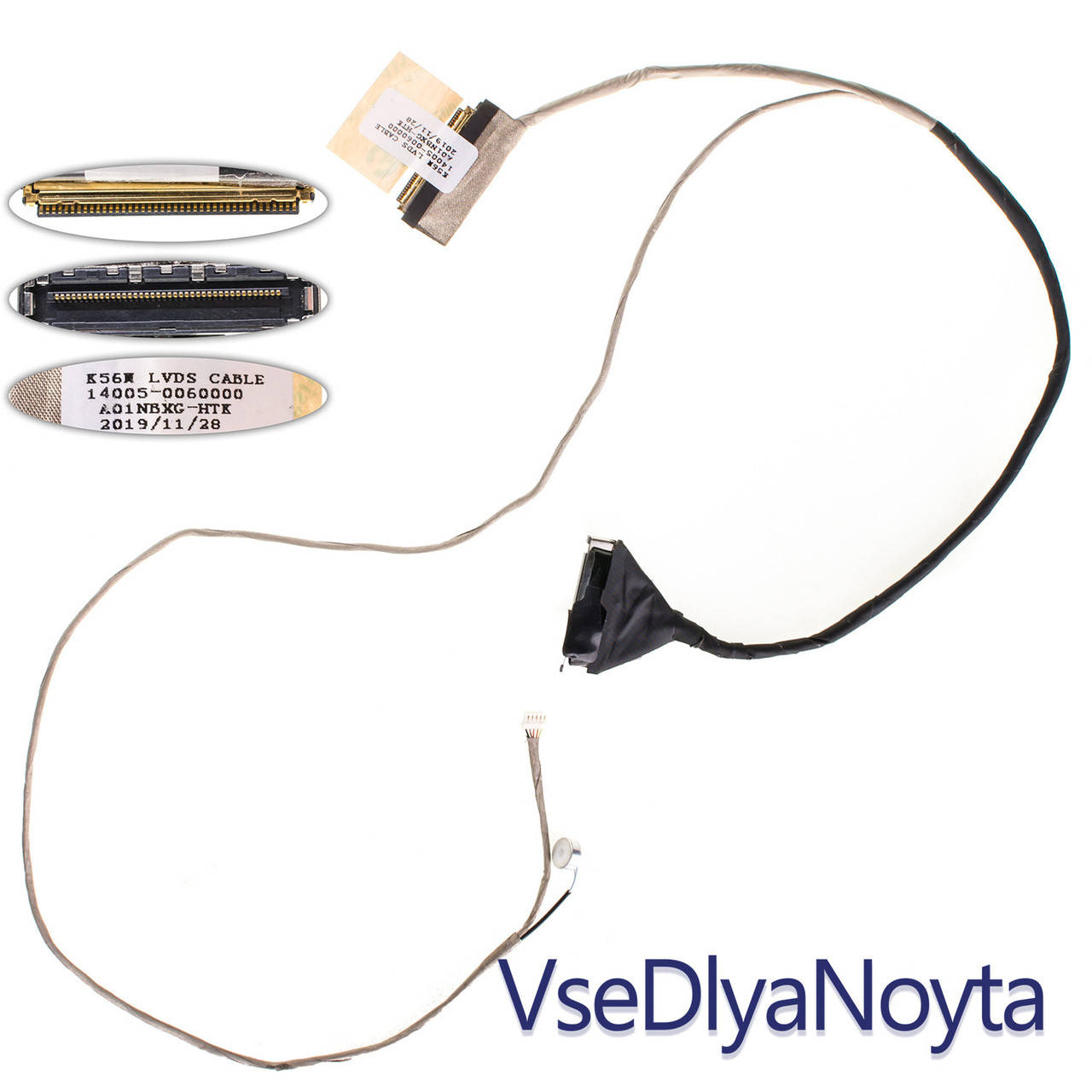 

Шлейф матрицы для ноутбука ASUS (K56, S56 series), LED (14005-00600100)