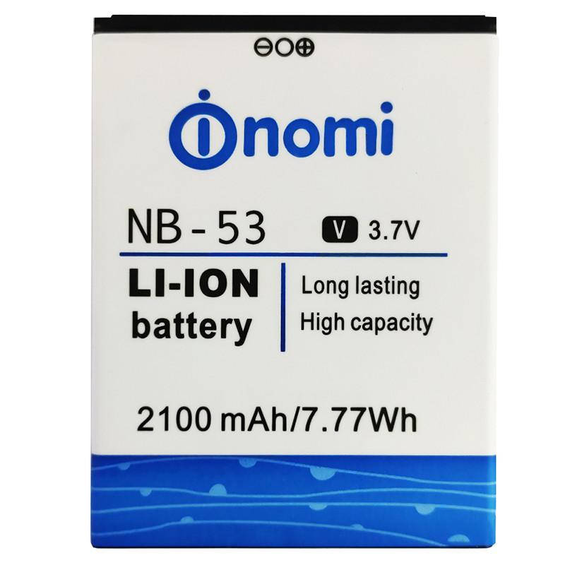 

Батарея Nomi i502, NB-53 (2100 mAh) (аккумулятор на Номи и502)