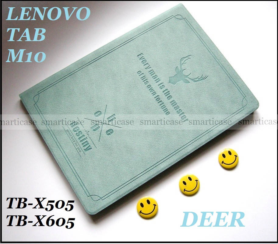 

Бирюзовый чехол для девушки Deer Wave для Lenovo Tab M10 (TB-X505L Tb-X505F TB-X605L/F)