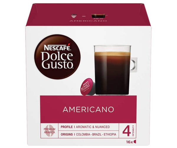 

Кофе в капсулах NESCAFE Dolce Gusto AMERICANO - 16 шт