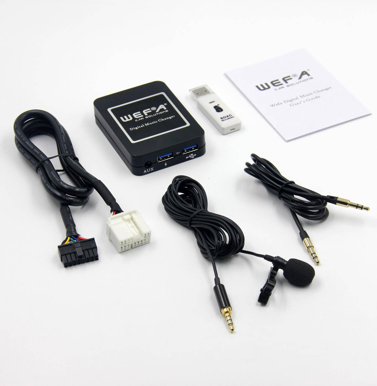 

Автомобільний mp3 адаптер Wefa WF-606 Bluetooth/MP3/USB/AUX для Honda/Acura