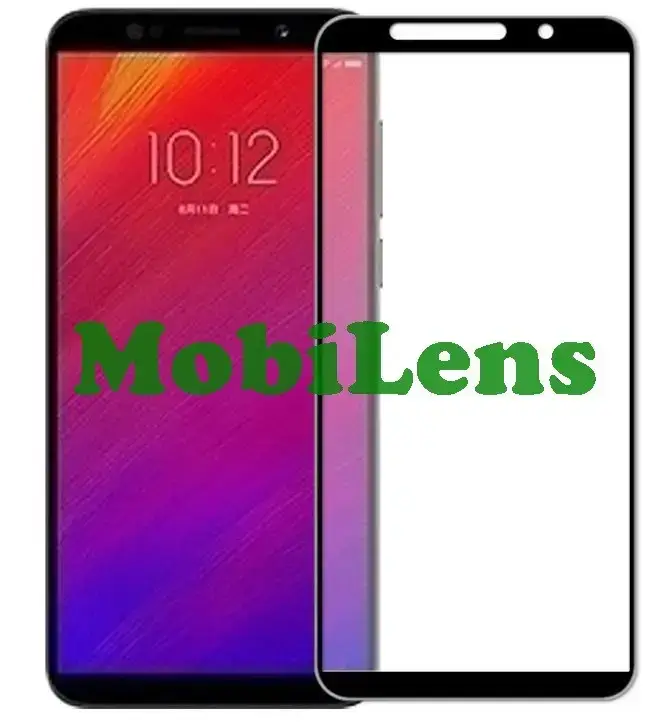 

Lenovo A5 2018, L18011, L18021 Защитное стекло черное, Черный