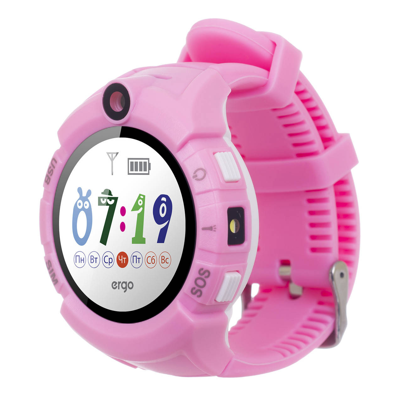 

Дитячий смарт-годинник ERGO GPS Tracker C010 Pink