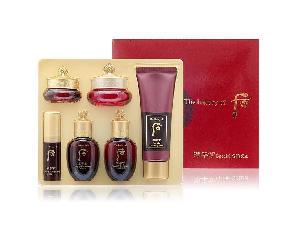 

Набор миниатюр антивозрастной The History of Whoo Jinyulhyang Special Gift Set (6 Items)