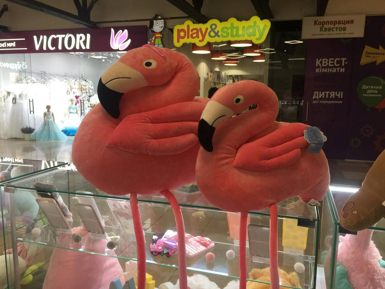 

Фламинго мягкая игрушка 80см, Розовый