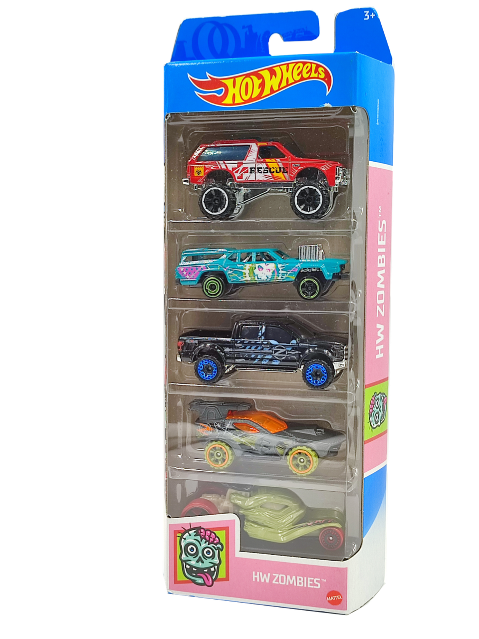 

Набор из 5 машинок Хот Вилс Зомби Hot Wheels Zombies Mattel GTN42