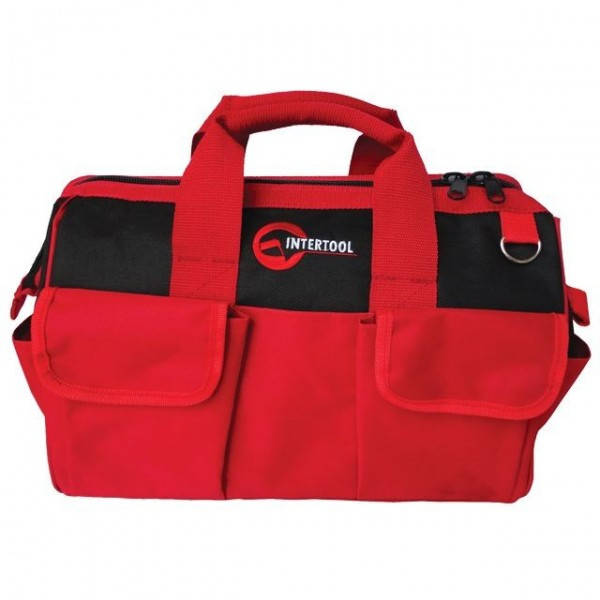 

Сумка для инструментов, 16 карманов 405 мм x 230 мм x 300 мм INTERTOOL BX-9005