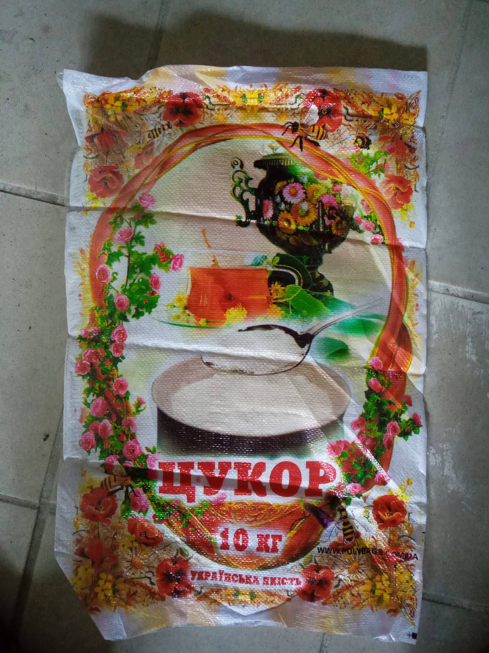 

Мешок Ламинированый полипропиленовый под сахар 10 кг "Карамелька пчолка"