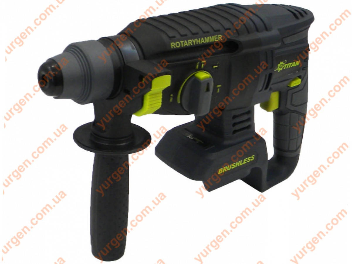 

Перфоратор аккумуляторный Титан PRH 2621B-CORE BRUSHLESS каркас(1534333215)