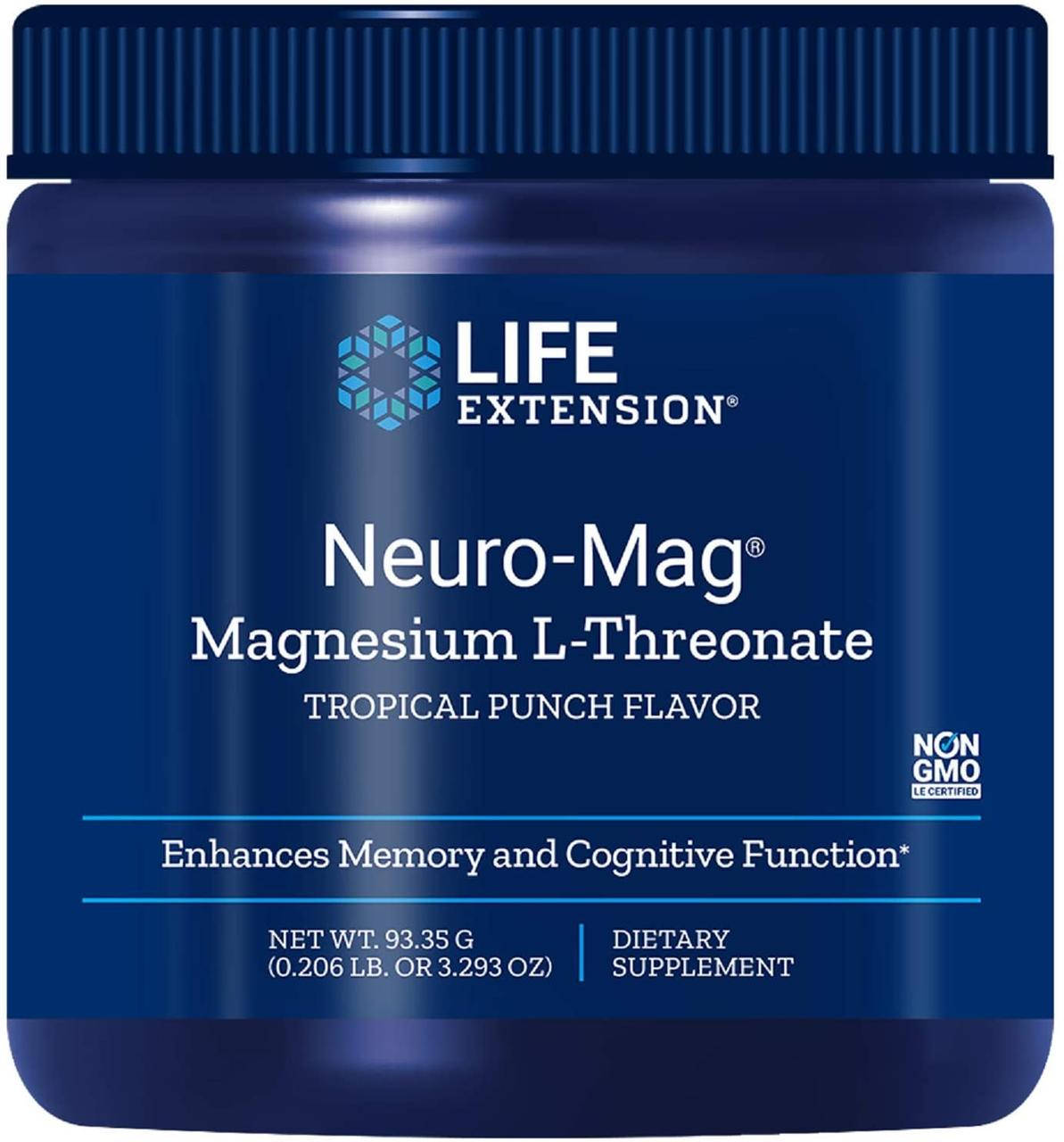 

Life Extension Neuro-Mag Powder Tropical Punch 93.35 gr