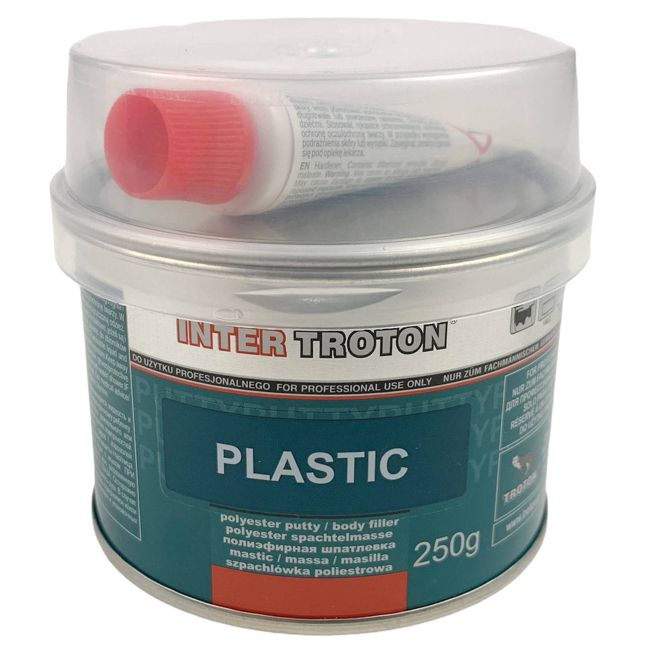 

Troton Plastic 250мл. Шпаклевка для ремонта торпед, дверних карт, потолков авто.