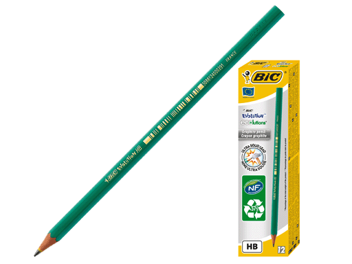 

Карандаш простой BIC Evolution, НВ, пластиковый