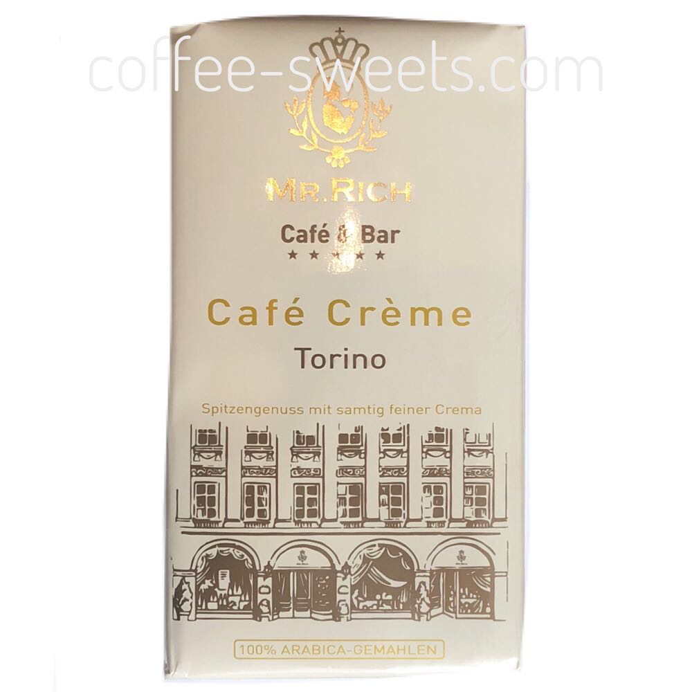 

Кофе молотый Mr. Rich Torino Cafe Creme 500г