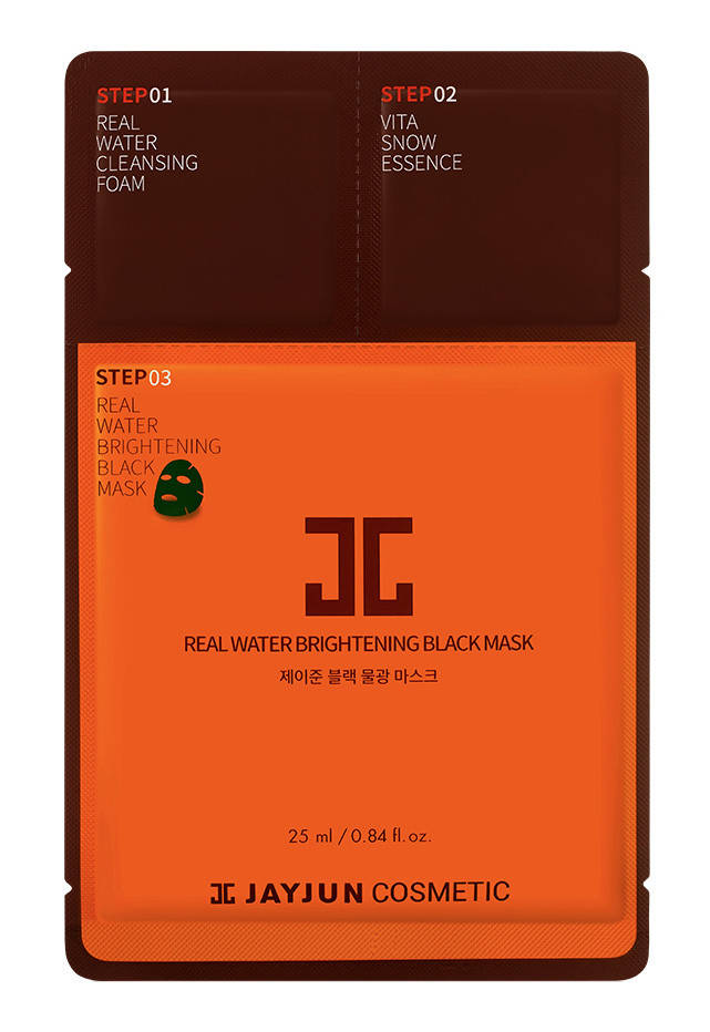 

Маска для лица Jayjun Real Water Brightening Black Mask (12086Gu)