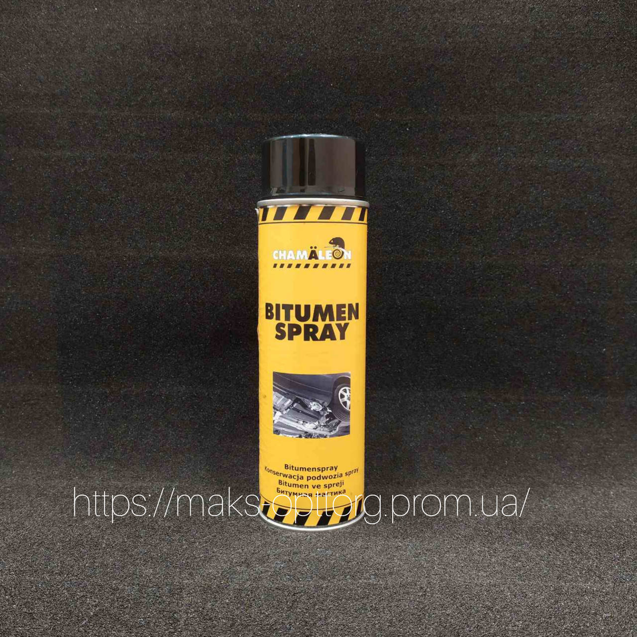 

Chamaleon Bitumen Spray Аэрозольная битумная защита кузова и шасси, 500 мл