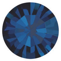 

Пришивные стразы в цапах Preciosa (Чехия) ss30 Montana/серебро, Синий