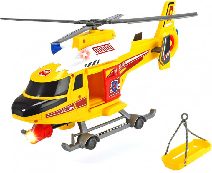 

Вертолет Dickie Toys Воздушная Полиция со звуковыми и световыми эффектами, 41 см, 1137003