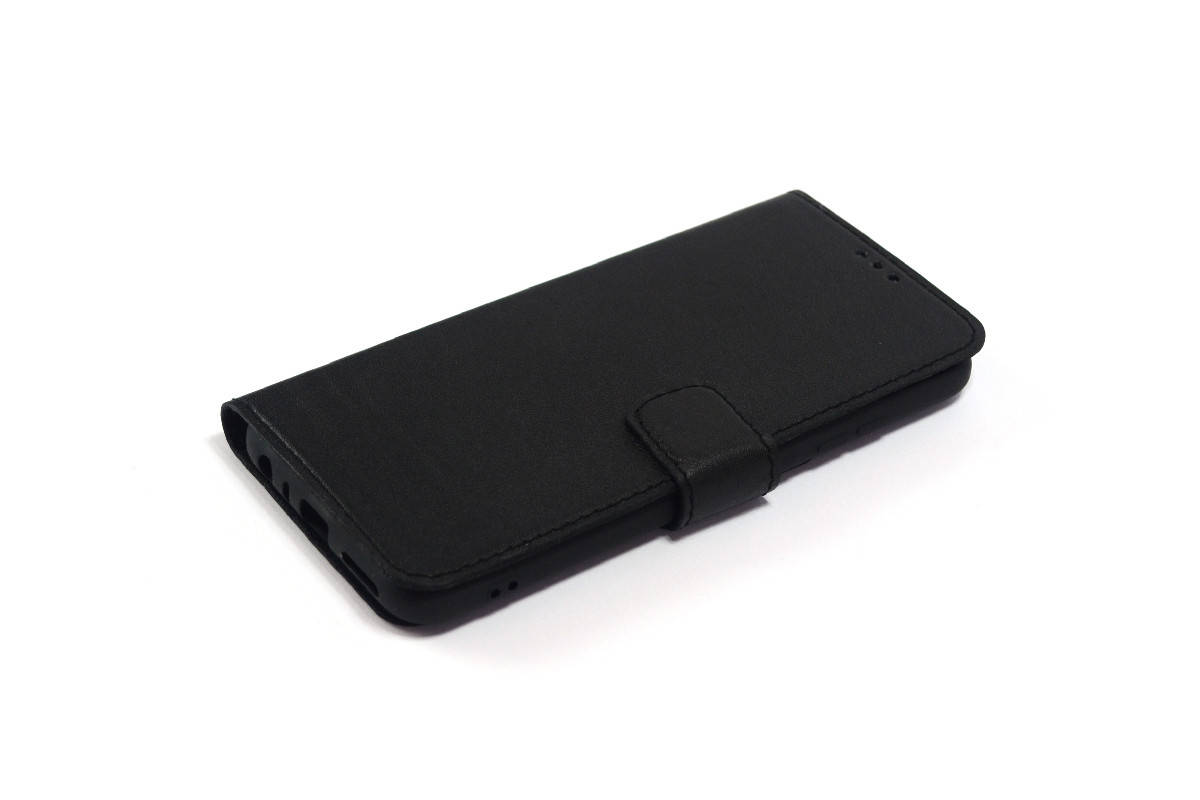 

Чехол книжка Mavis для Xiaomi Redmi Note 8T из натуральной кожи Черный