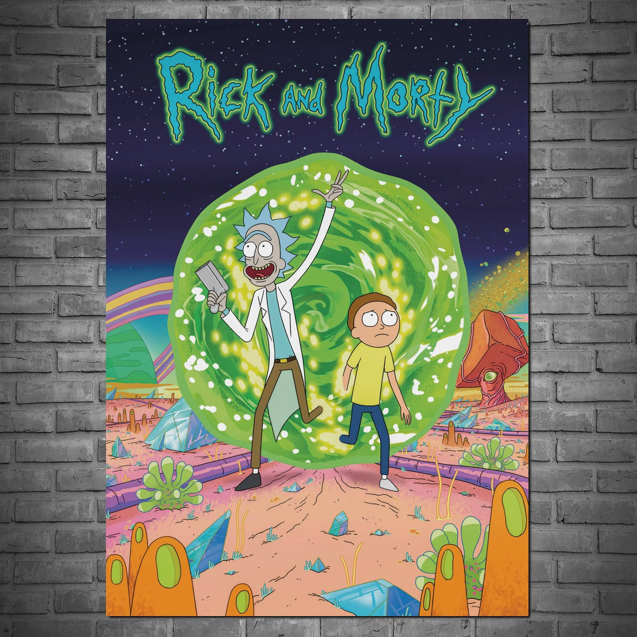 

Плакат "Рик и Морти, Rick and Morty" (артикул 1443)