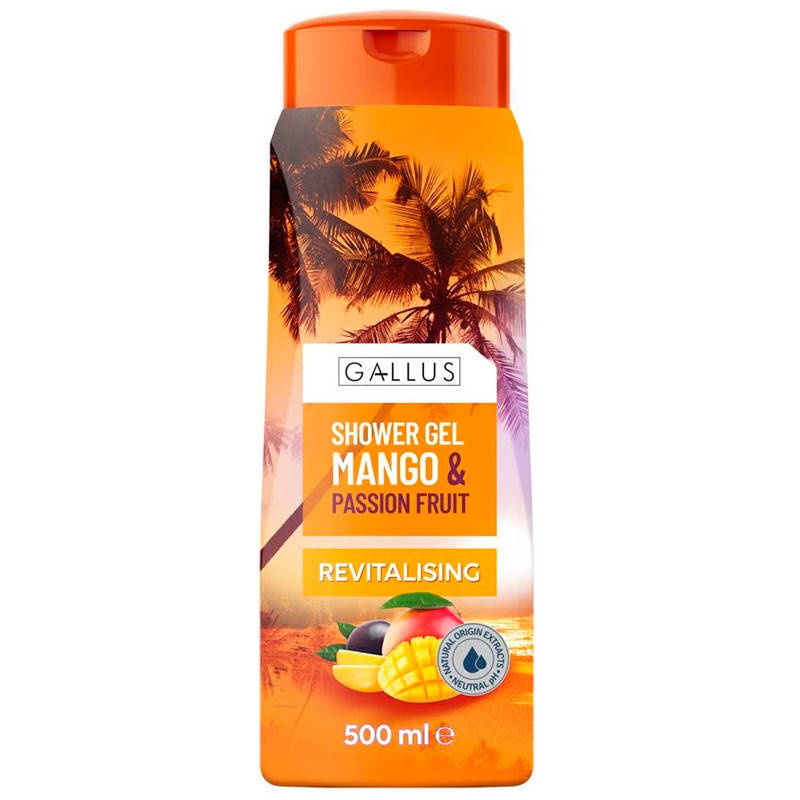 

Гель для душа Gallus Mango 500 мл