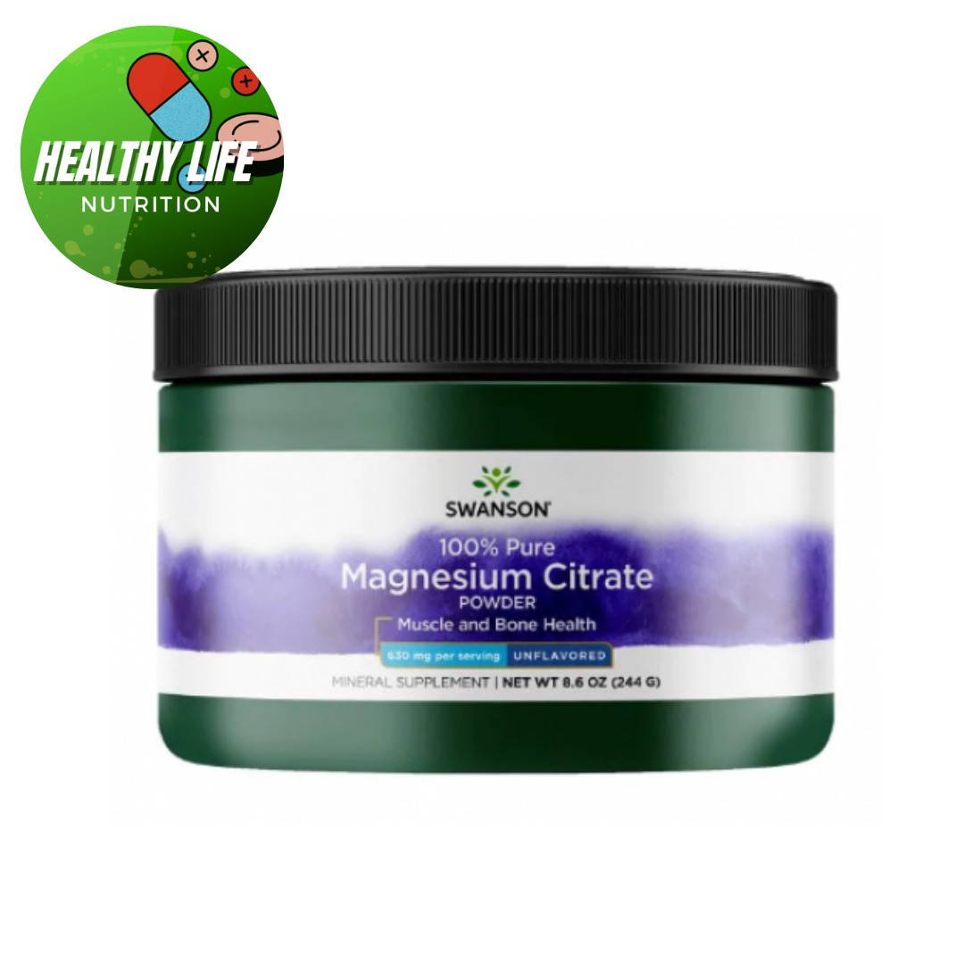 

Магний Magnesium Citrate Powder 100% Pure - 244g