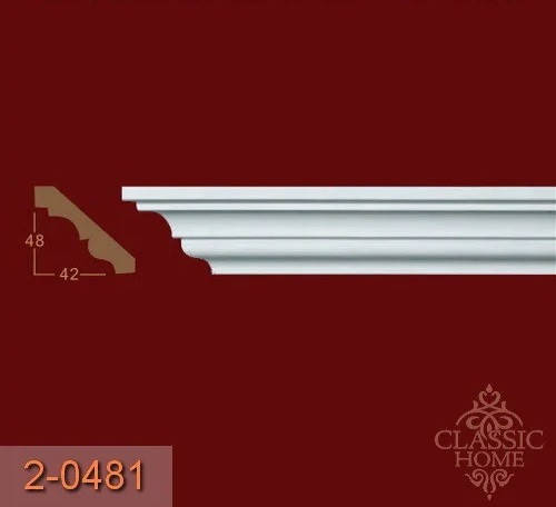 

Карниз 2-0481 Classic Home (48x42)мм, Белый